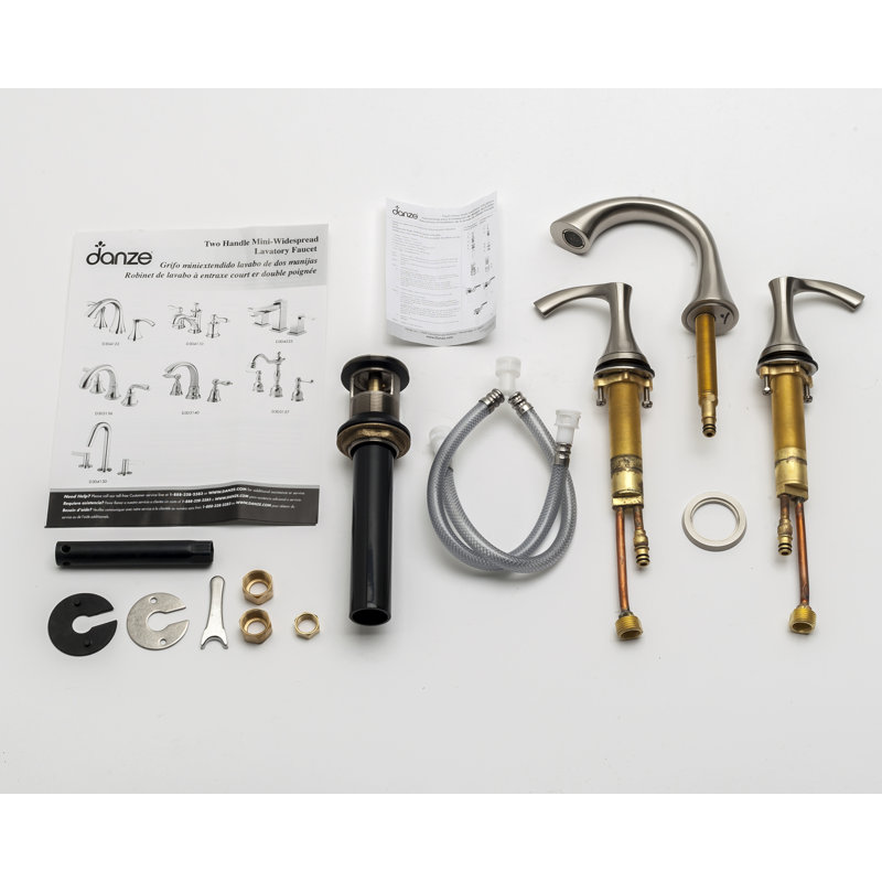 Gerber Antioch Widespread Faucet 2handle Bathroom Faucet with Drain